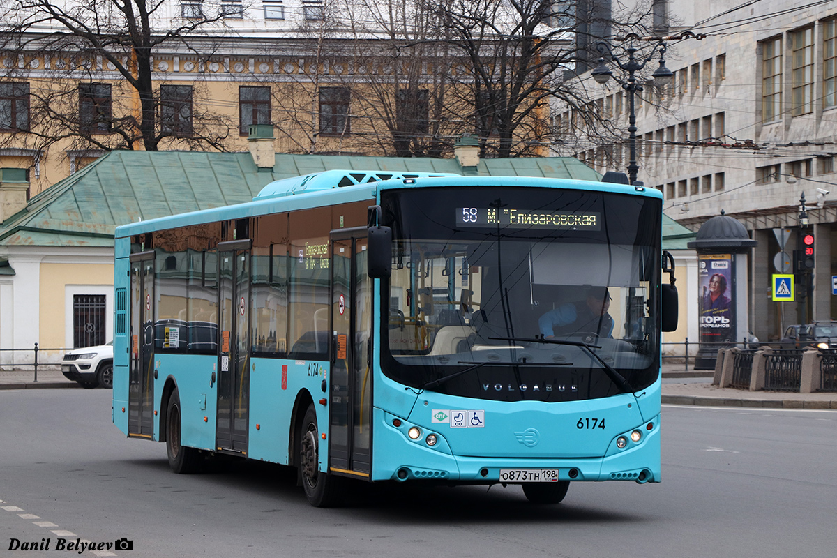 Санкт-Петербург, Volgabus-5270.G2 (LNG) № 6174 Санкт-Петербург, Volgabus-5270.G2 (LNG) № 6174