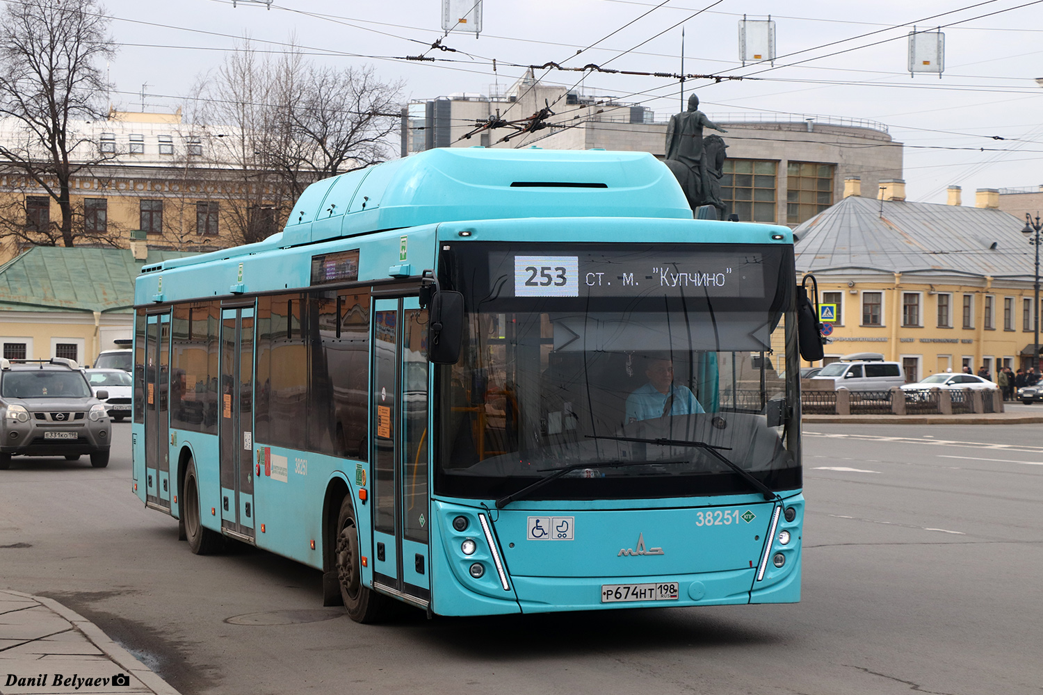 Санкт-Пецярбург, МАЗ-203.948 № 38251