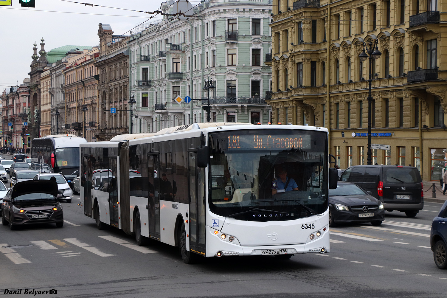 Санкт-Петербург, Volgabus-6271.05 № 6345