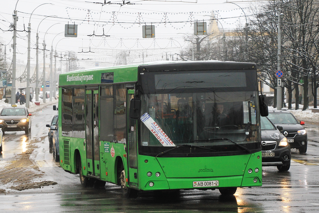 Vitebsk region, MAZ-206.060 Nr. 022055