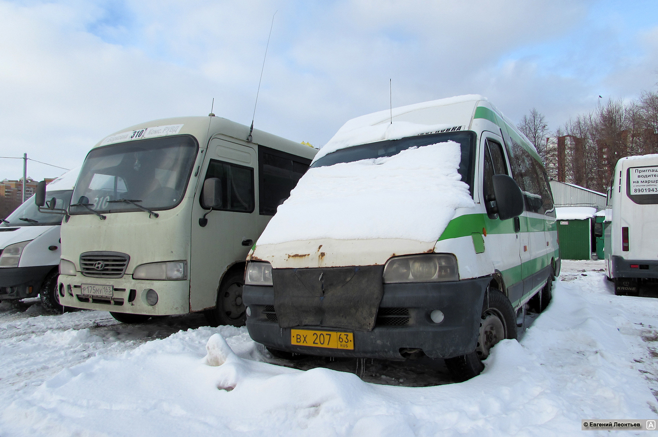 Самарская область, FIAT Ducato 244 CSMMC-RLL, -RTL № ВХ 207 63