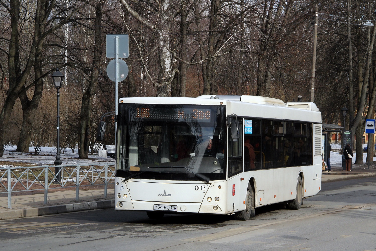 Санкт-Петербург, МАЗ-203.085 № 8412