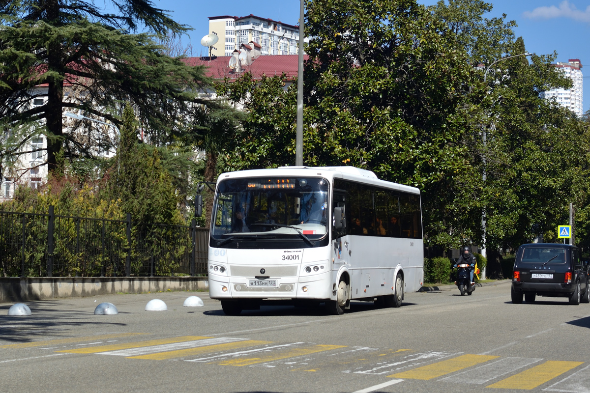 Краснодарский край, ПАЗ-320414-05 "Вектор" (1-2) № 34001