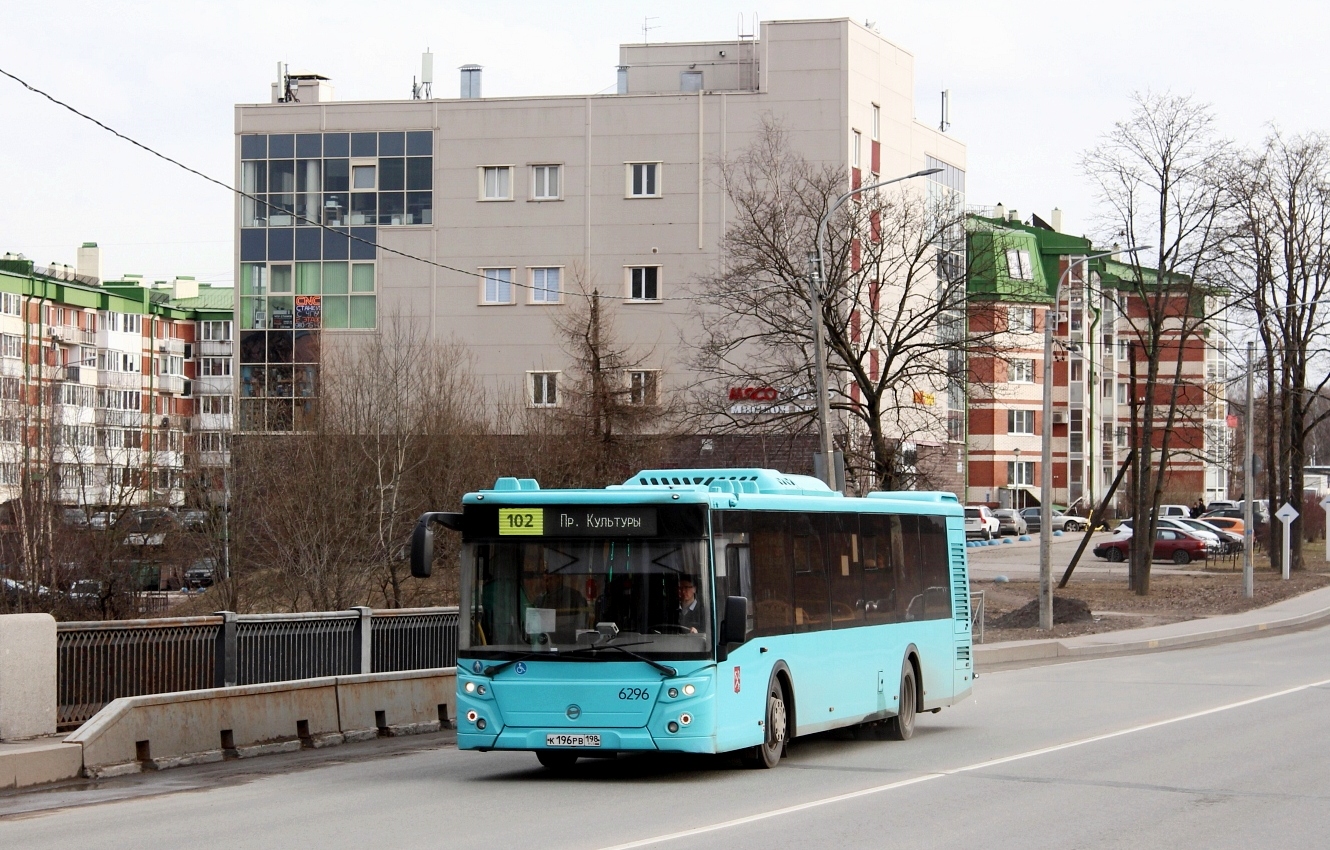 Санкт-Петербург, ЛиАЗ-5292.65 № 6296