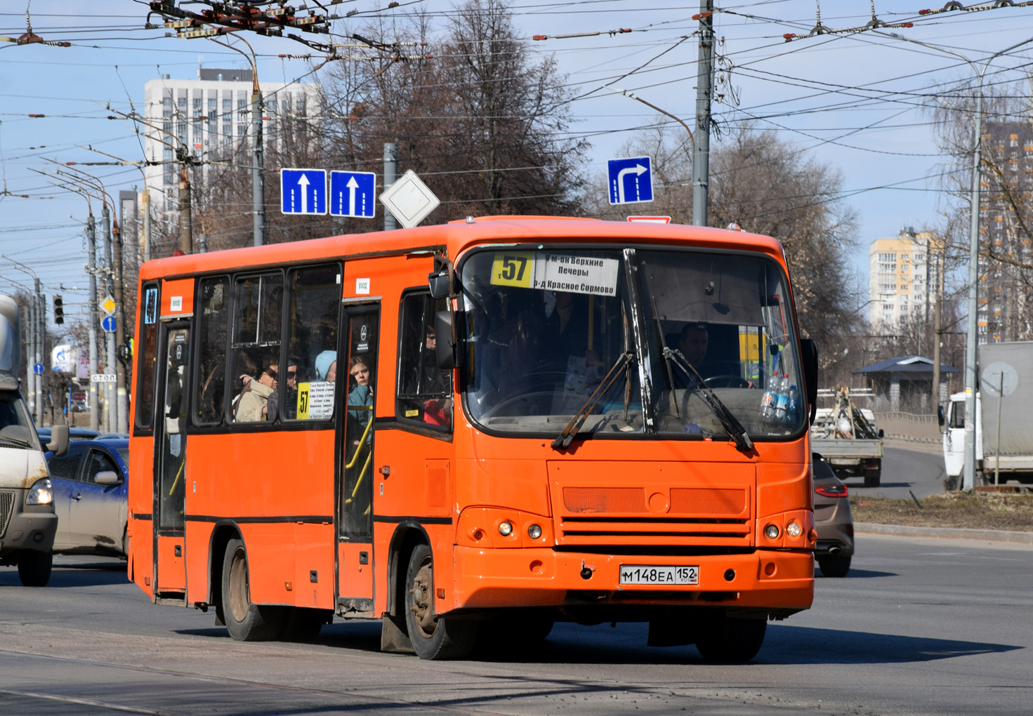 Нижегородская область, ПАЗ-320402-05 № М 148 ЕА 152