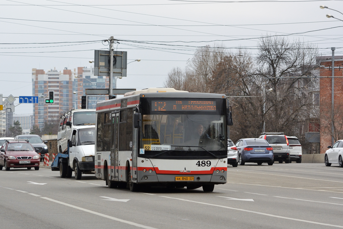 Krasnodar region, MAZ-206.086 č. 489