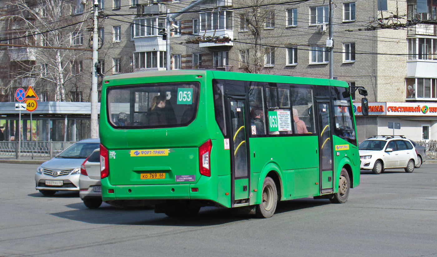 Свердловская область, ПАЗ-320405-04 "Vector Next" № КО 769 66