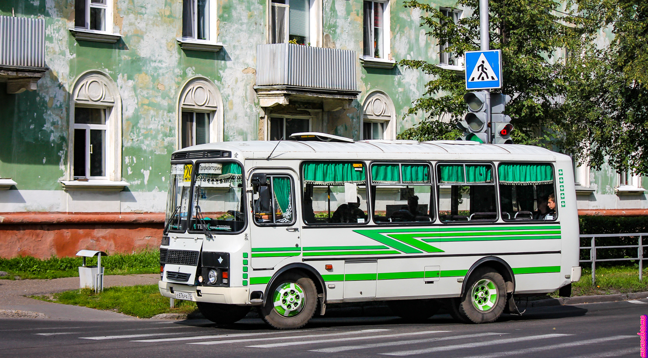 Томская область, ПАЗ-32054 № Е 876 РА 70