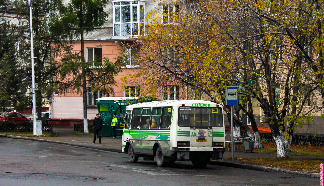 Томская область, ПАЗ-32054 № АА 678 70