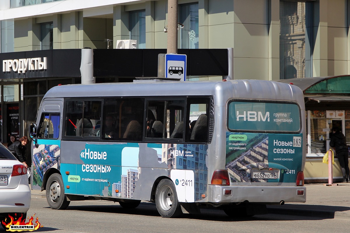 Краснодарский край, Hyundai County LWB C11 (ТагАЗ) № В 652 УО 123