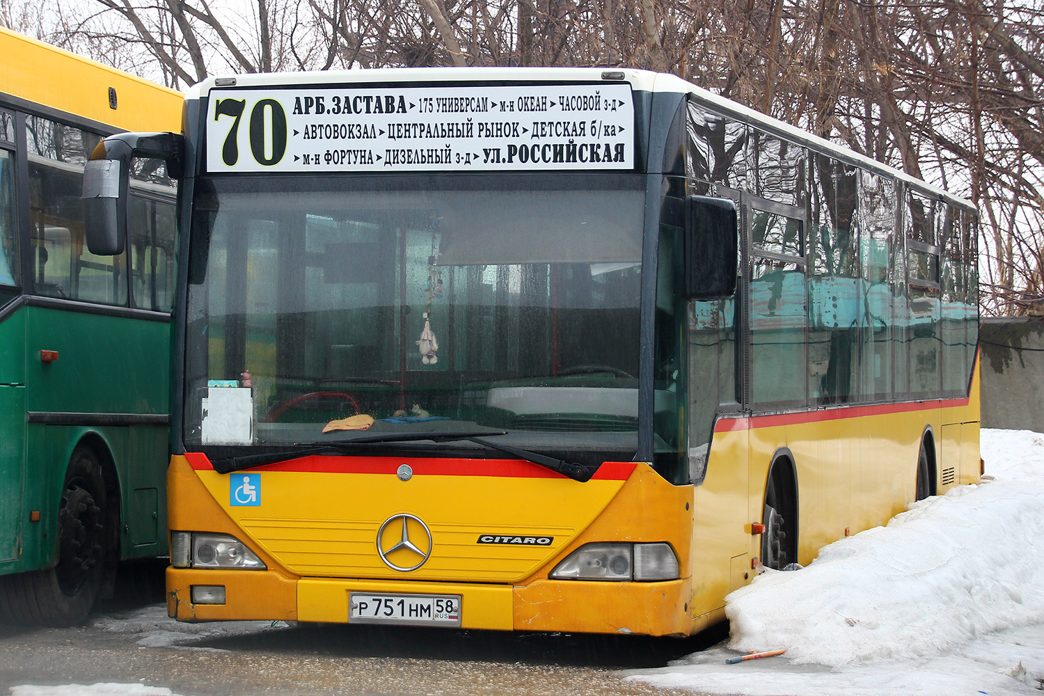 Пензенская область, Mercedes-Benz O530 Citaro № Р 751 НМ 58