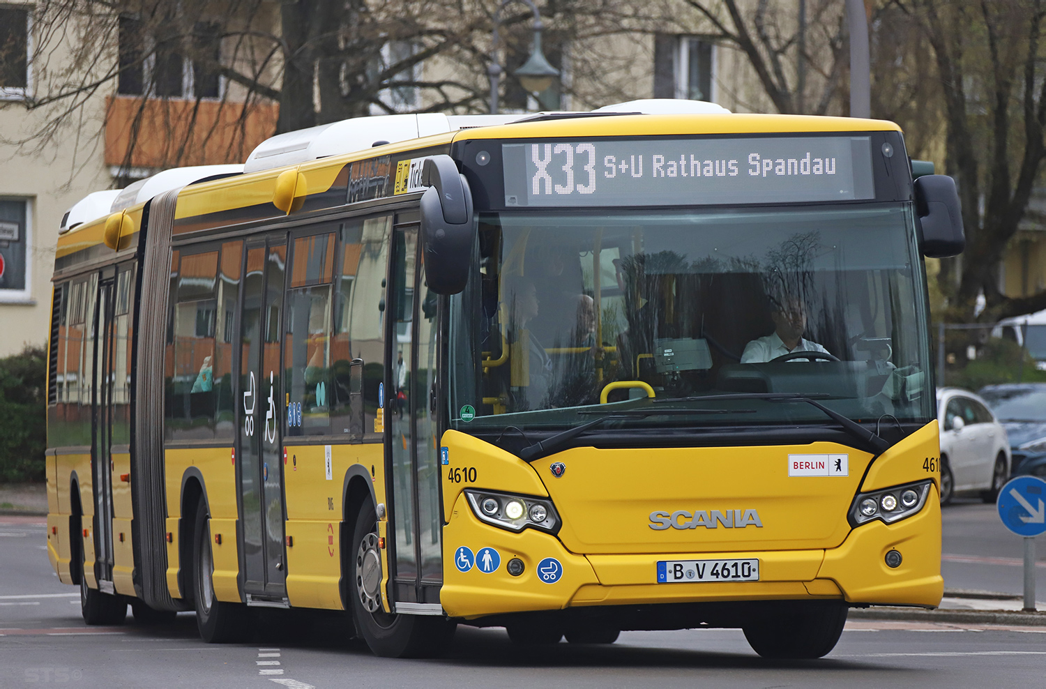 Берлин, Scania Citywide LFA № 4610