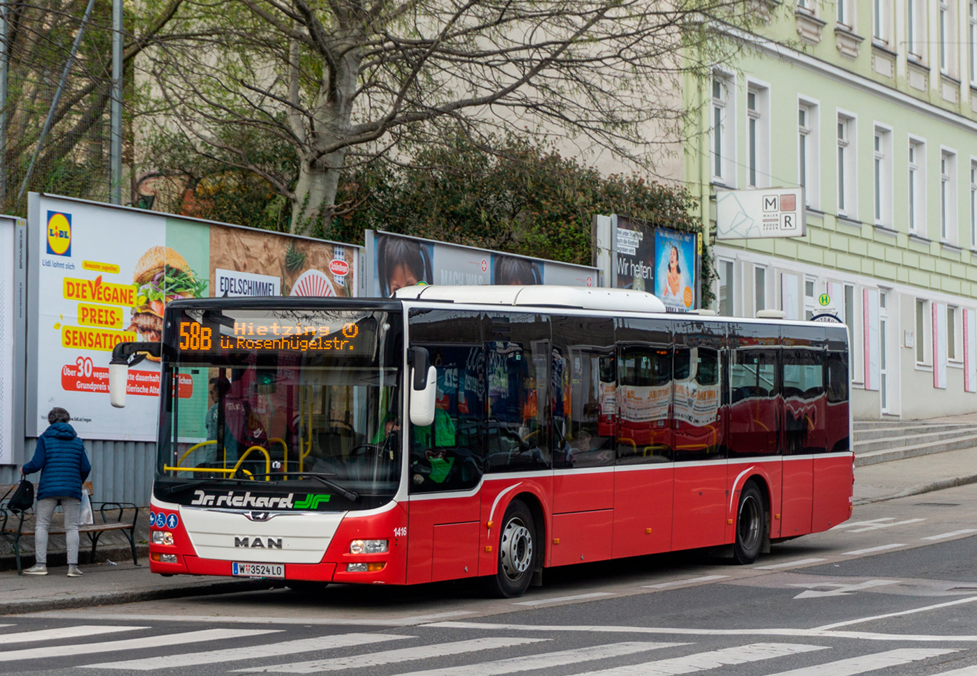 Австрия, MAN A21 Lion's City NL323 № 1416