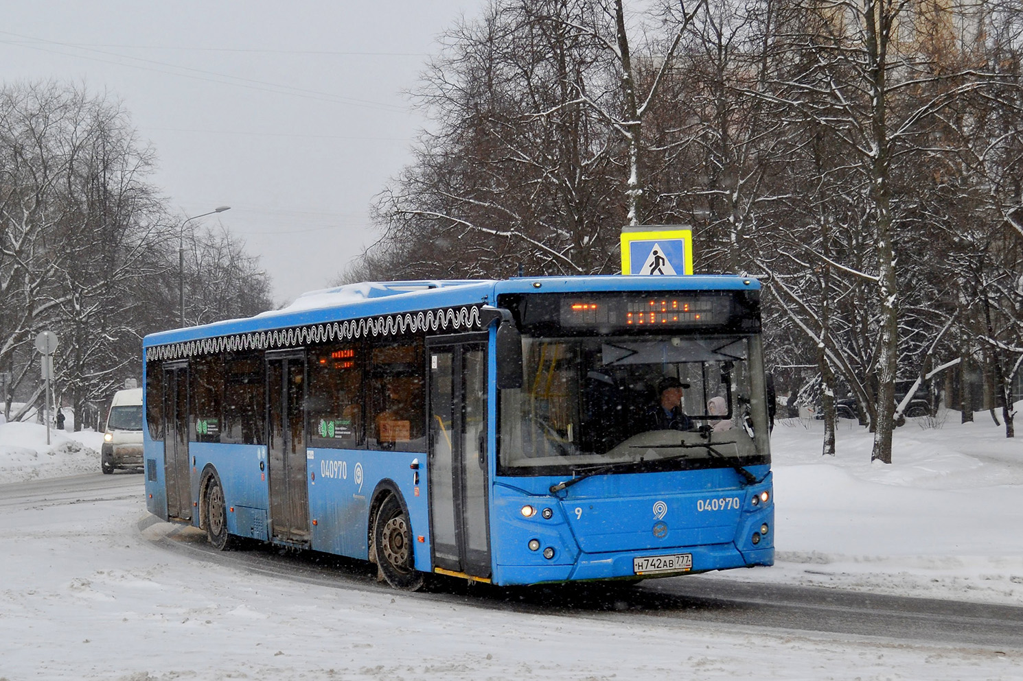 Moskau, LiAZ-5292.22 (2-2-2) Nr. 040970