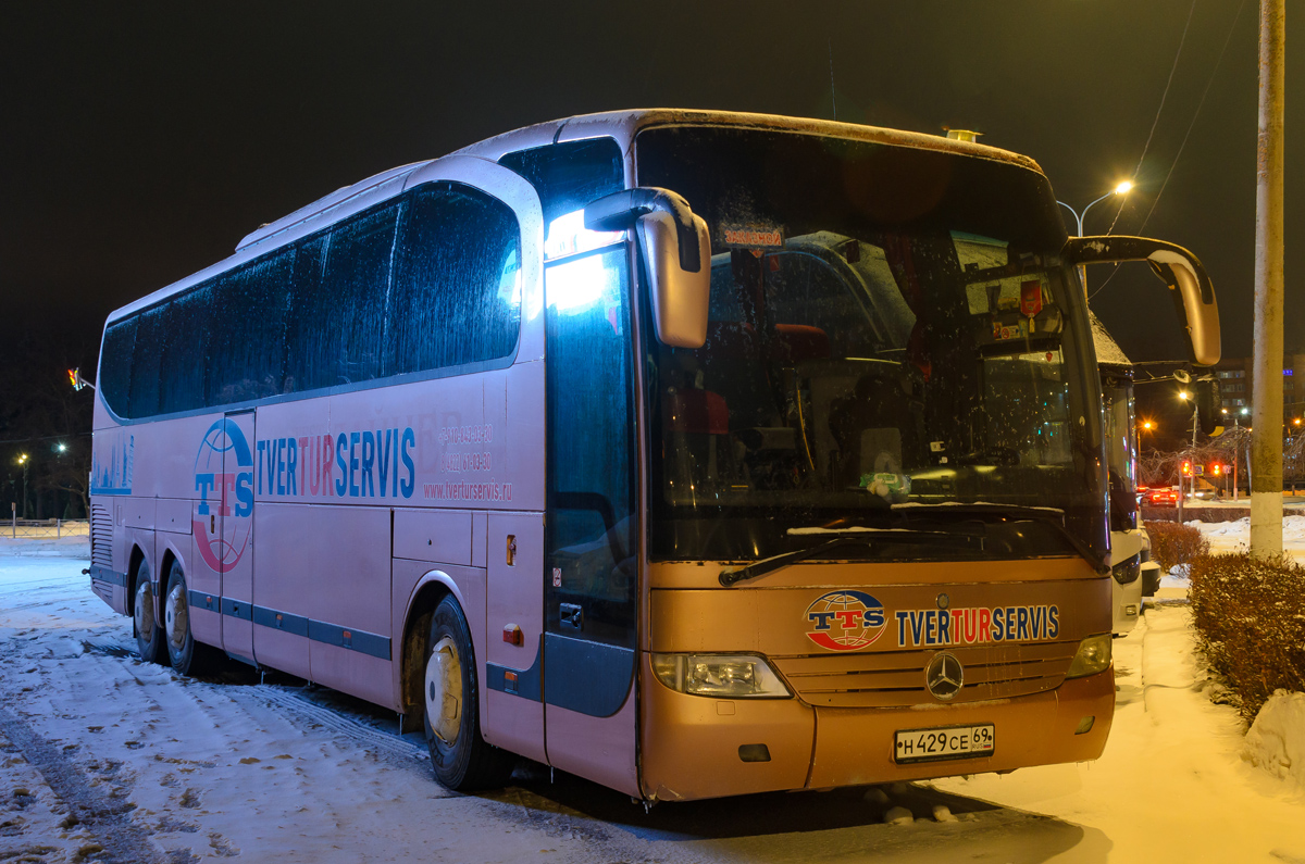 Tver region, Mercedes-Benz O580-16RHD Travego M # Н 429 СЕ 69