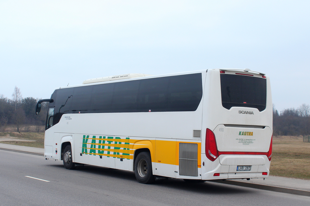 Литва, Scania Touring HD 12.0 № 490