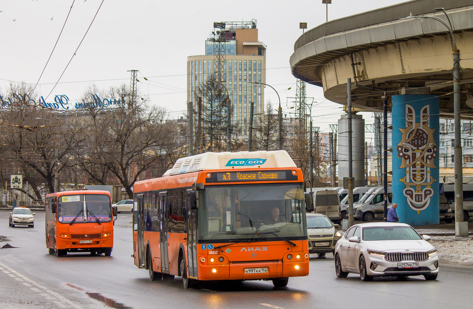 Nizhegorodskaya region, LiAZ-5292.67 (CNG) # 15312