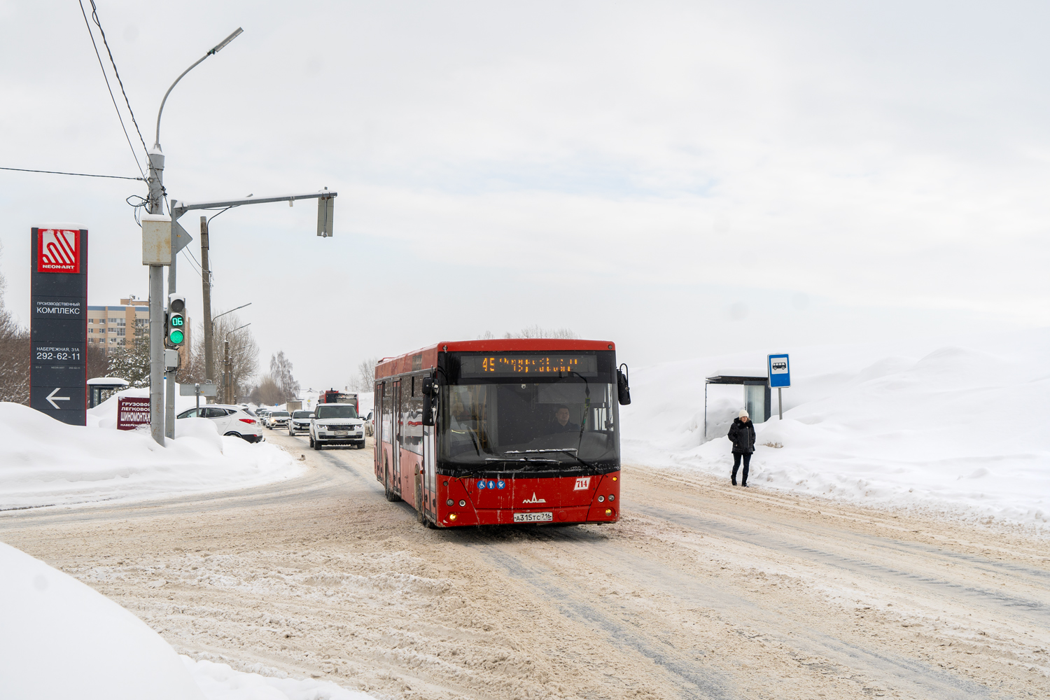 Татарстан, МАЗ-203.069 № 714