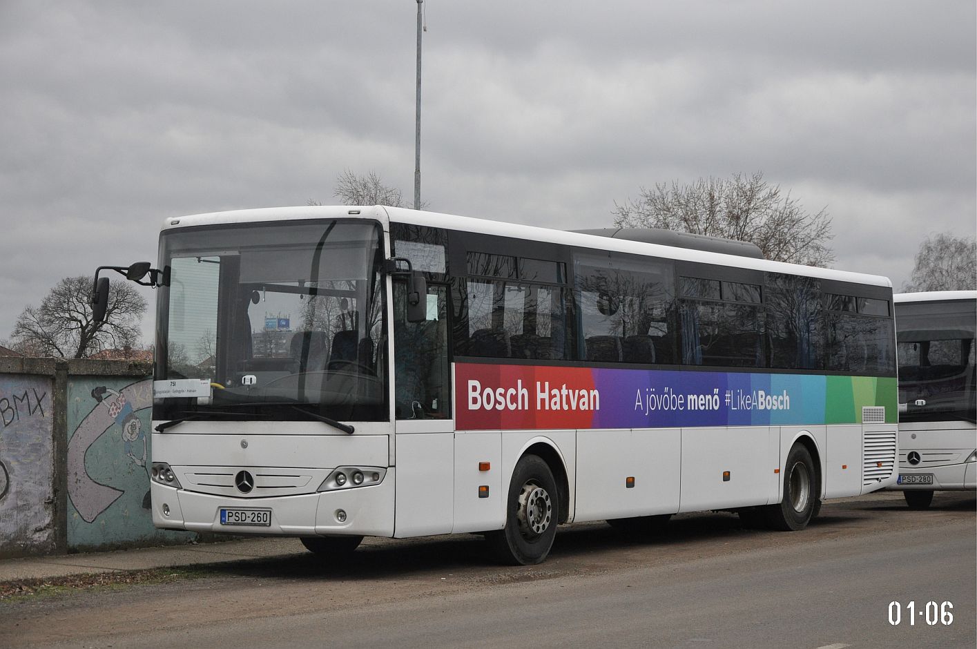 Венгрия, Mercedes-Benz Intouro II № PSD-260