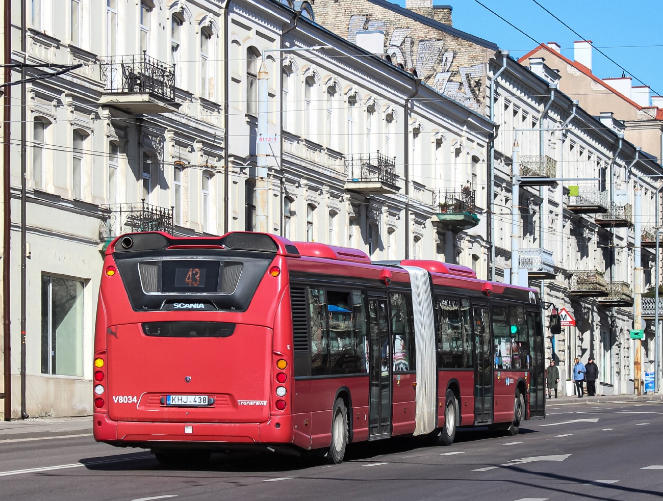 Литва, Scania Citywide LFA № V8034