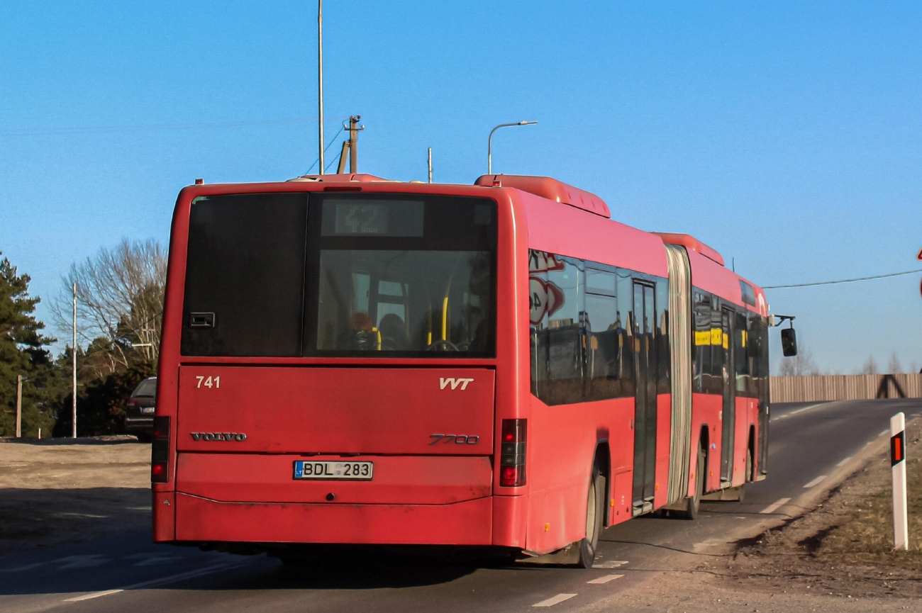 Литва, Volvo 7700A № 741