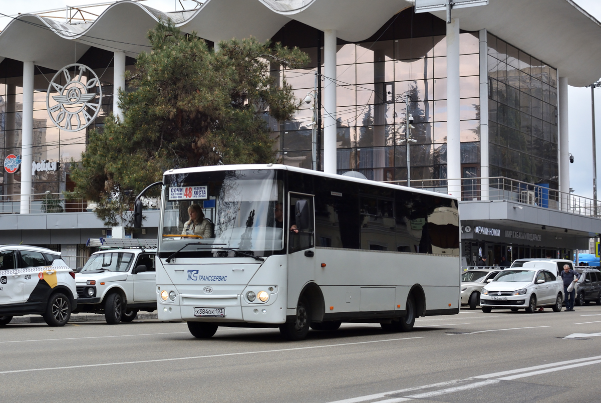 Краснодарский край, Hyundai County Kuzbas HDU2 № Х 384 ОК 193