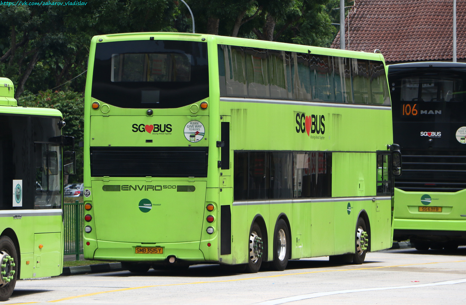 Сингапур, Alexander Dennis Enviro500 № SMB3515Y