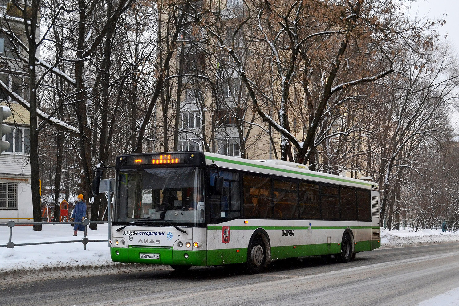 Μόσχα, LiAZ-5292.22 (2-2-2) # 040984