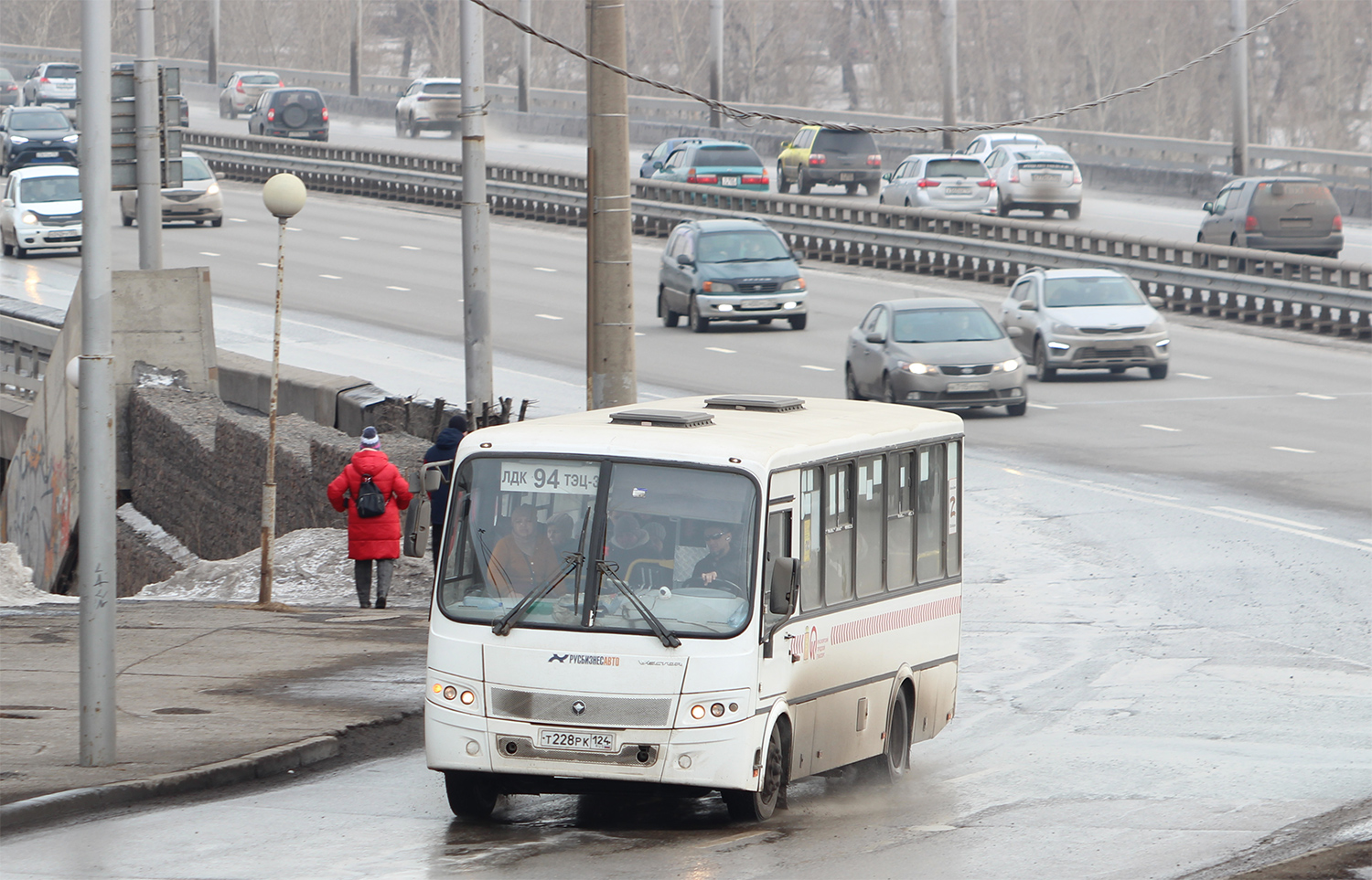 Красноярский край, ПАЗ-320412-04 "Вектор" № Т 228 РК 124