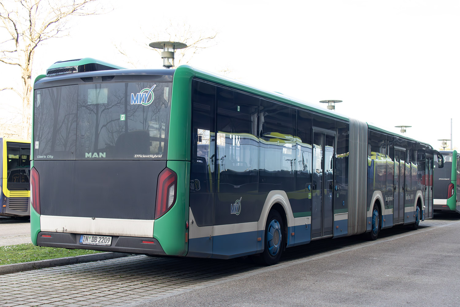 Бавария, MAN 18C Lion's City 18 NG360 EfficientHybrid № IN-DB 2209