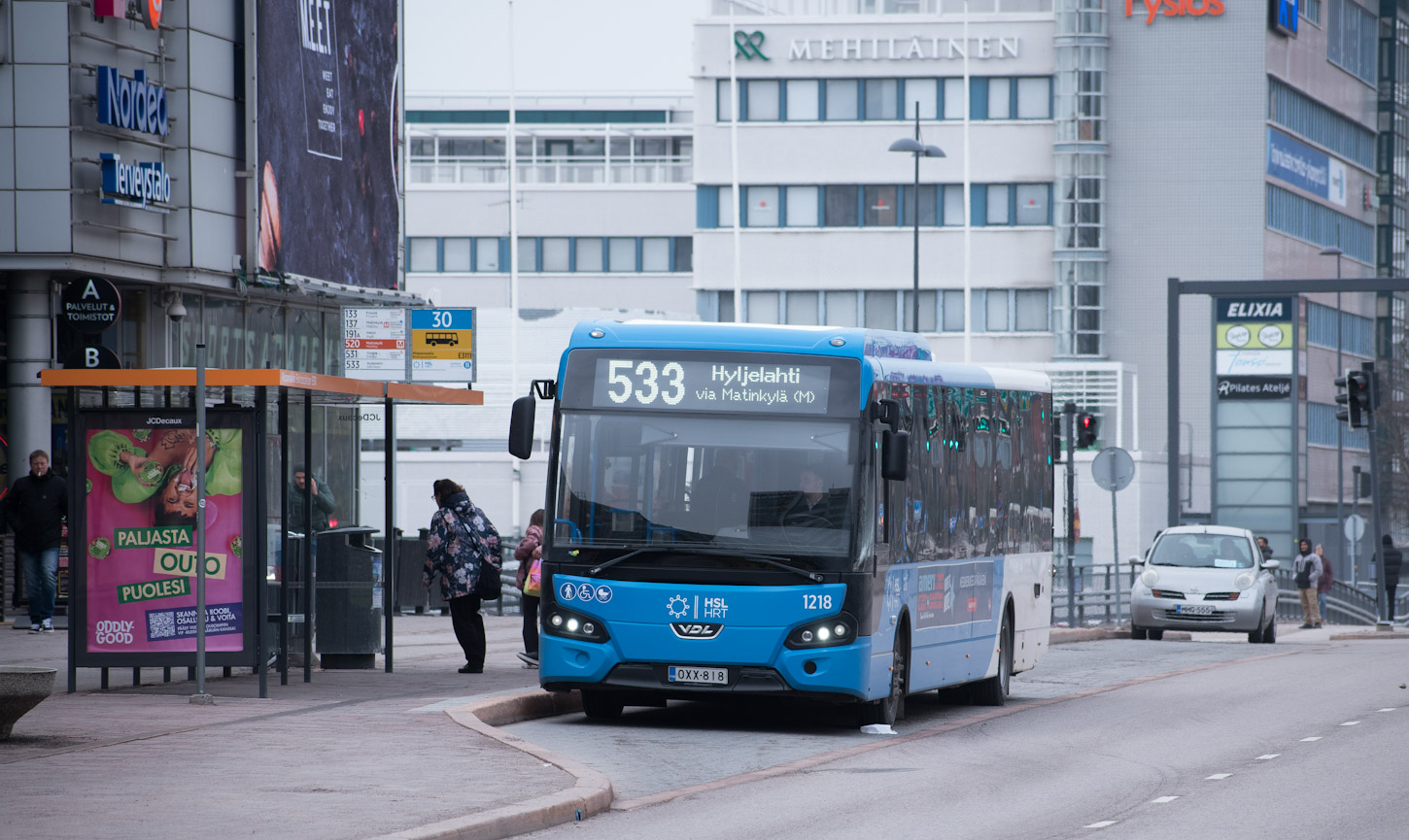 Финляндия, VDL Citea LLE-127.255 № 1218