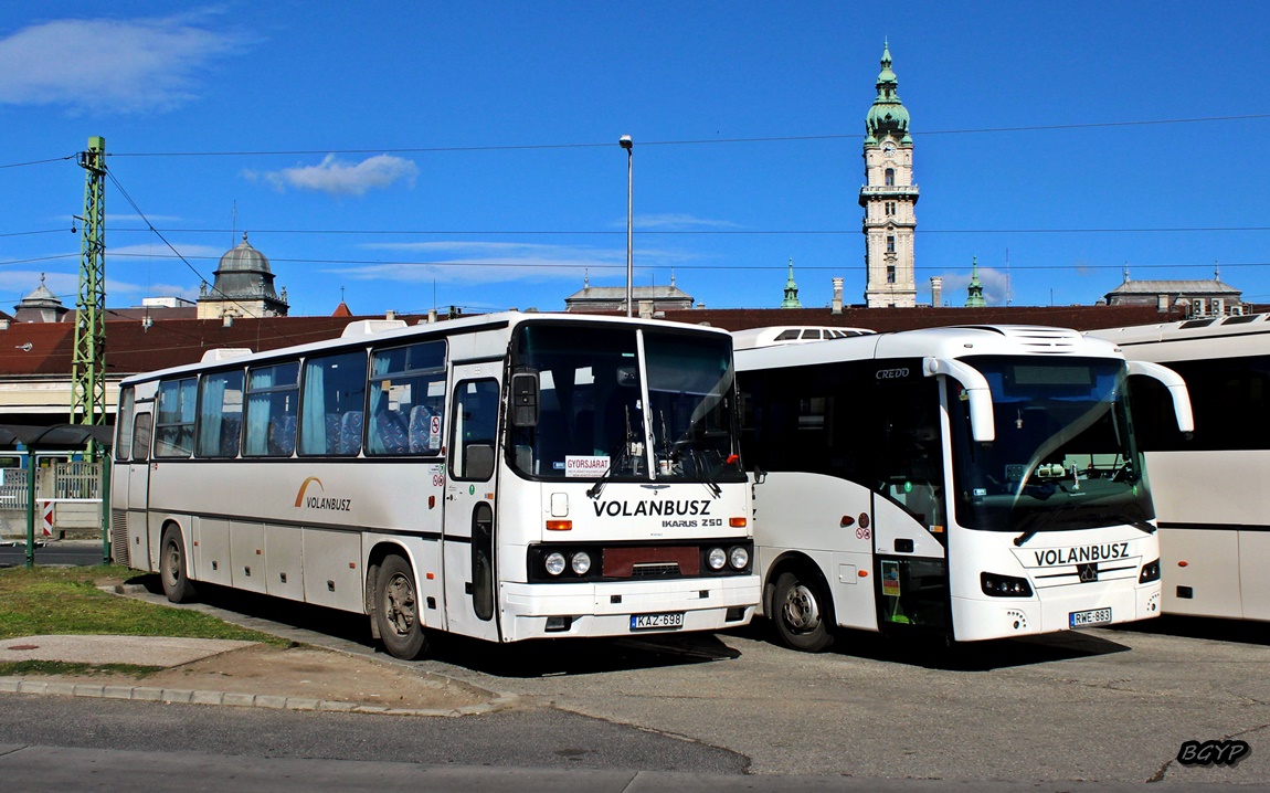 Венгрия, Ikarus 250.68 № KAZ-698