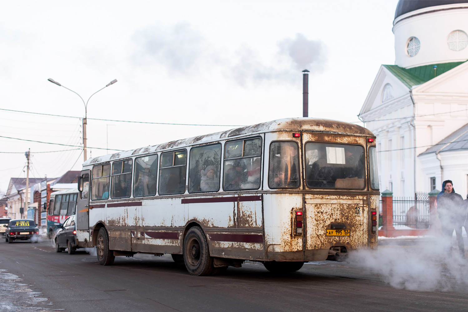 Нижегородская область, ЛиАЗ-677М (БАРЗ) № АУ 195 52