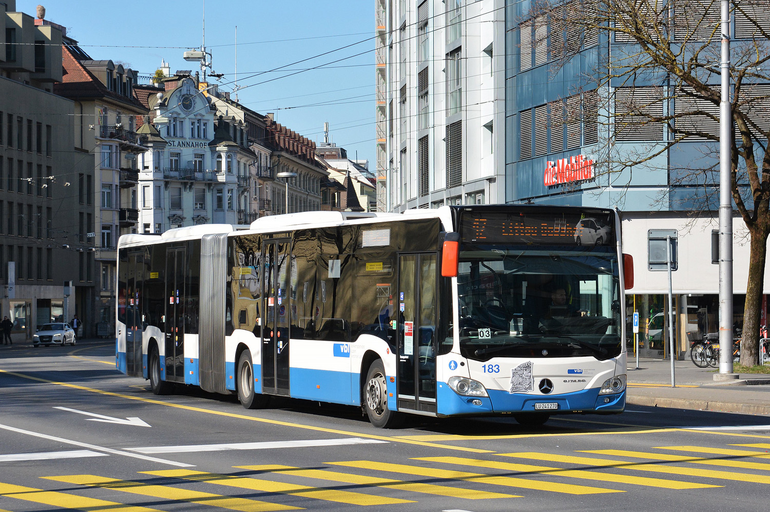 Швейцария, Mercedes-Benz Citaro C2 G № 183