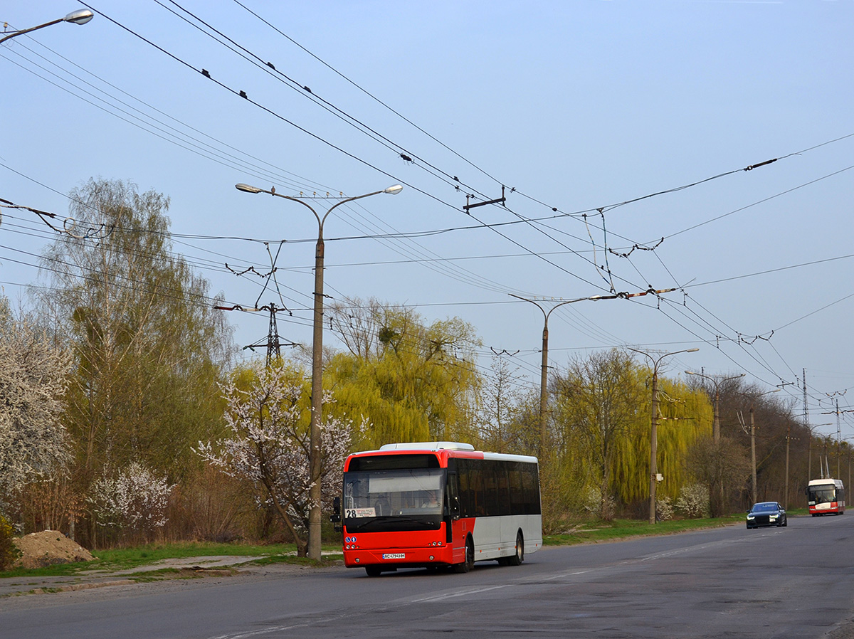 Волынская область, VDL Berkhof Ambassador 200 № AC 4794 HM