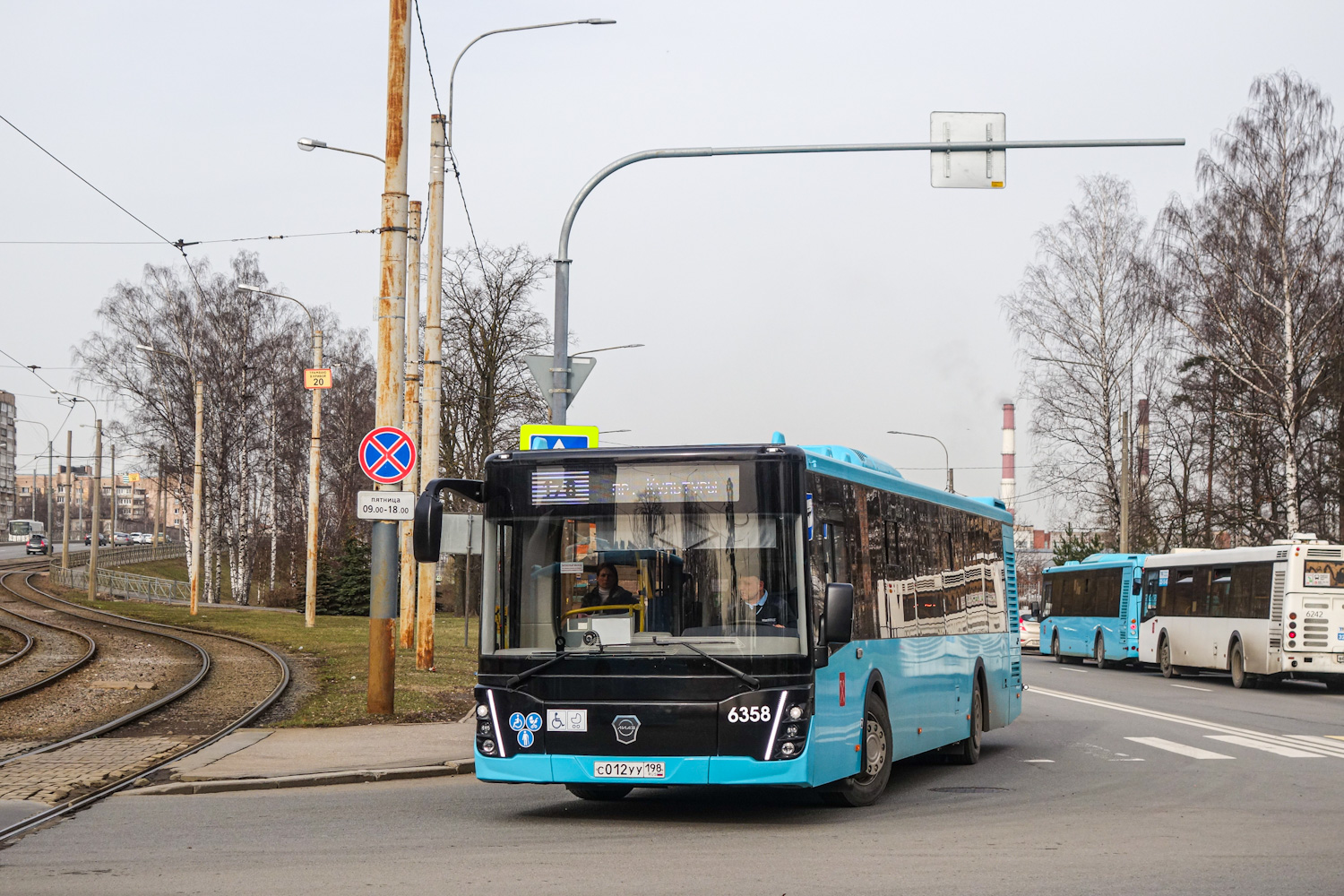 Санкт-Петербург, ЛиАЗ-5292.65 № 6358