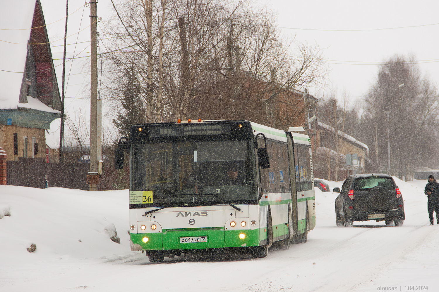 Ханты-Мансийский АО, ЛиАЗ-6213.21 № Х 617 УВ 72