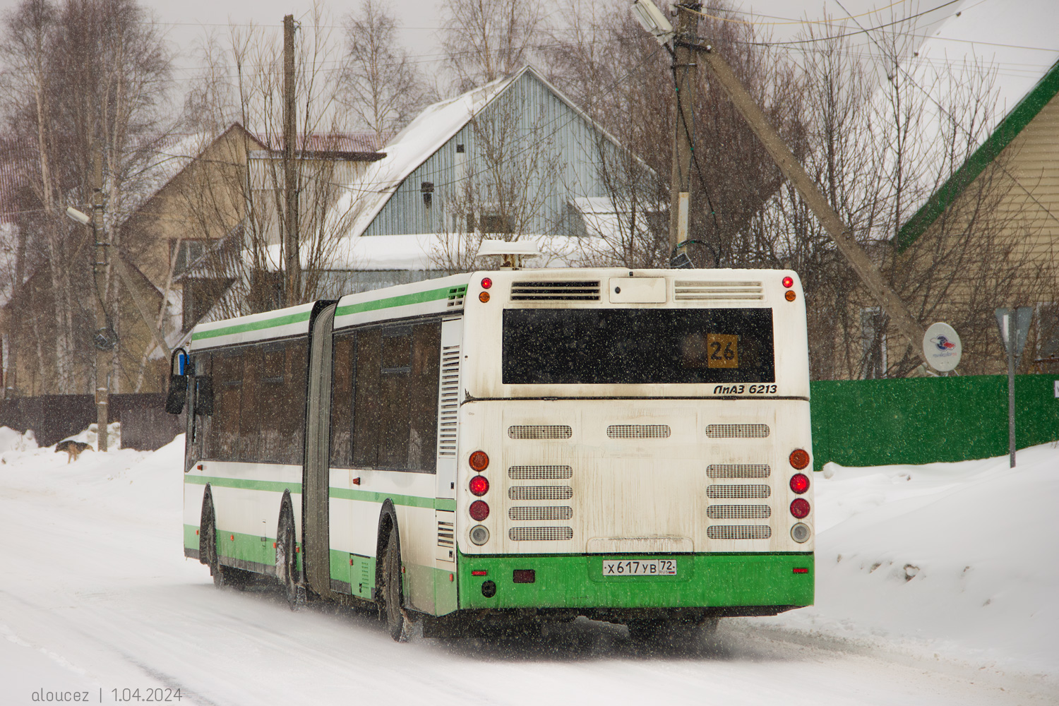 Ханты-Мансийский АО, ЛиАЗ-6213.21 № Х 617 УВ 72