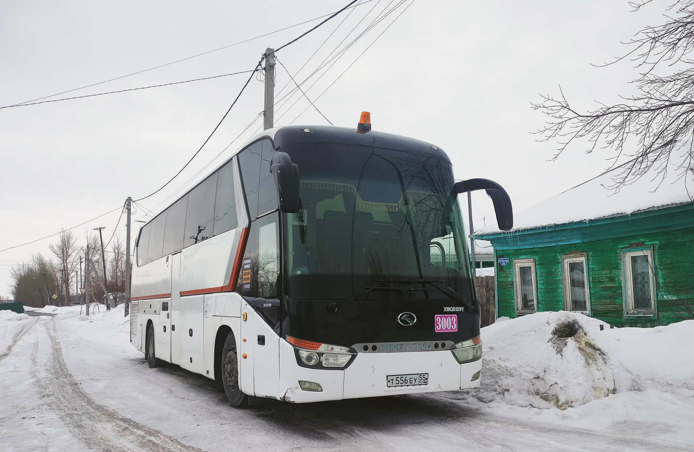 Омская область, King Long XMQ6129Y № 3003