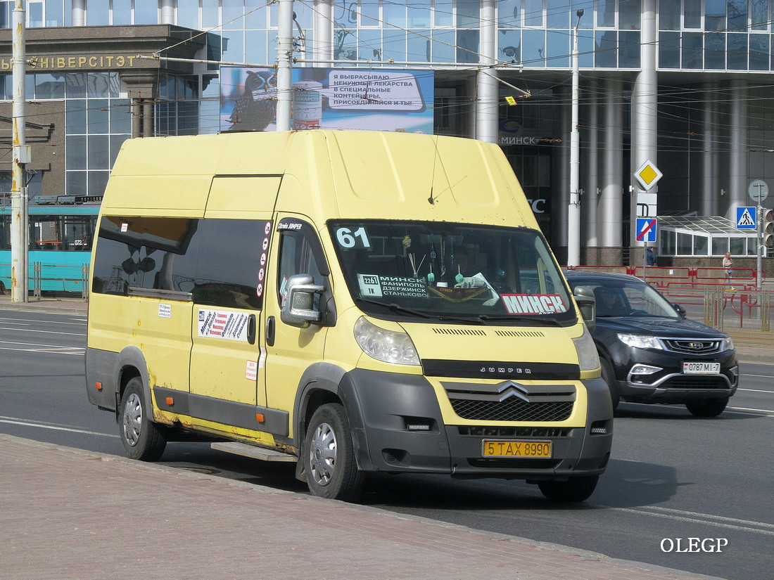 Минская область, Citroën Jumper № 5 ТАХ 8990 Минская область, Citroën Jumper № 5 ТАХ 8990