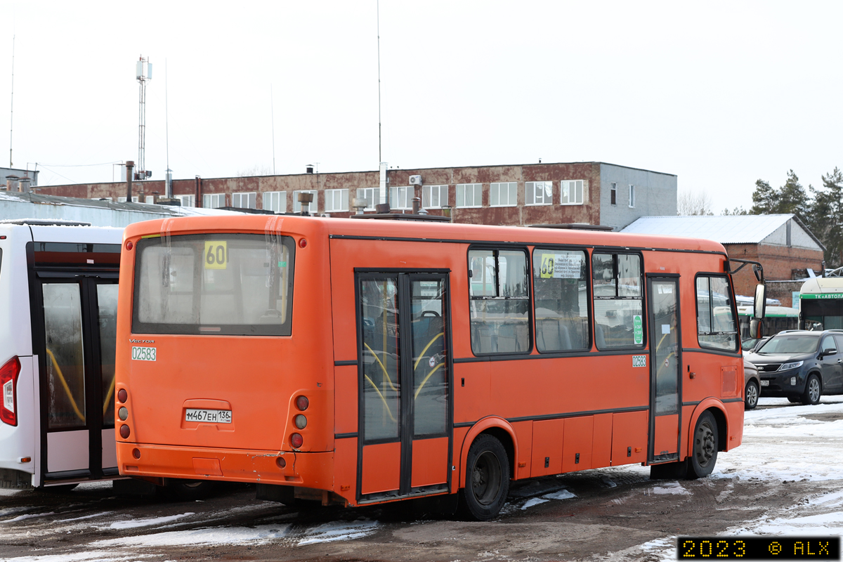 Воронежская область, ПАЗ-320414-05 "Вектор" № 02583