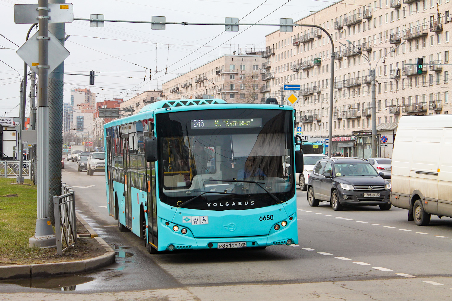 Санкт-Петербург, Volgabus-5270.G4 (LNG) № 6650