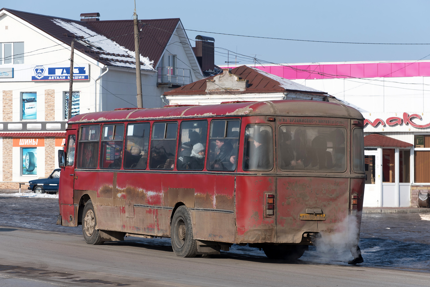 Нижегородская область, ЛиАЗ-677М № АК 981 52