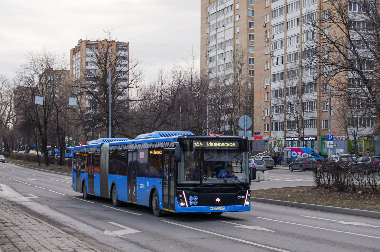 Москва, ЛиАЗ-6213.65 № 031918