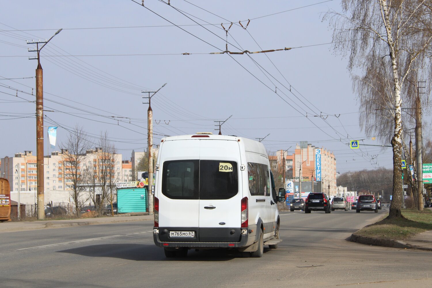 Смоленская область, Ford Transit FBD [RUS] (Z6F.ESG.) № М 765 МО 67