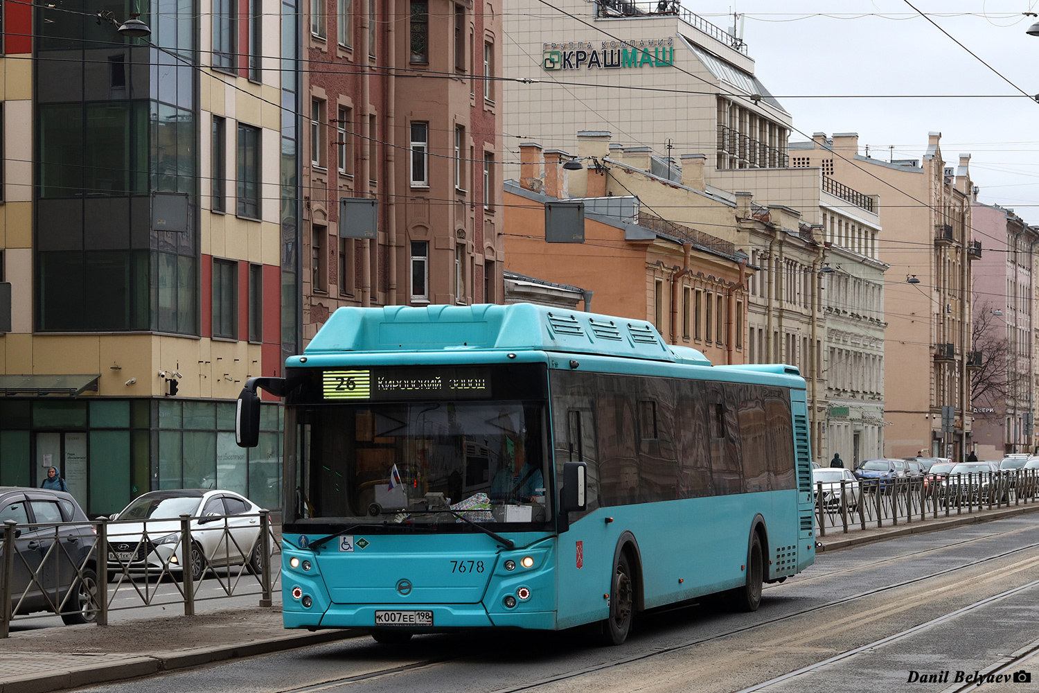 Санкт-Петербург, ЛиАЗ-5292.67 (CNG) № 7678