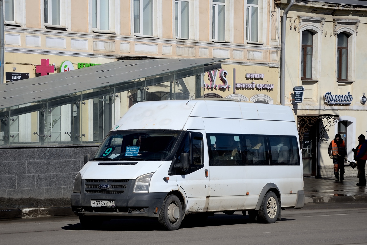 Тульская область, Нижегородец-222702 (Ford Transit) № М 573 ХХ 71