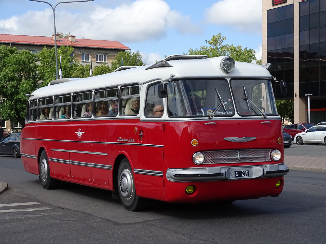 Эстония, Ikarus  55.14 Lux № A 215