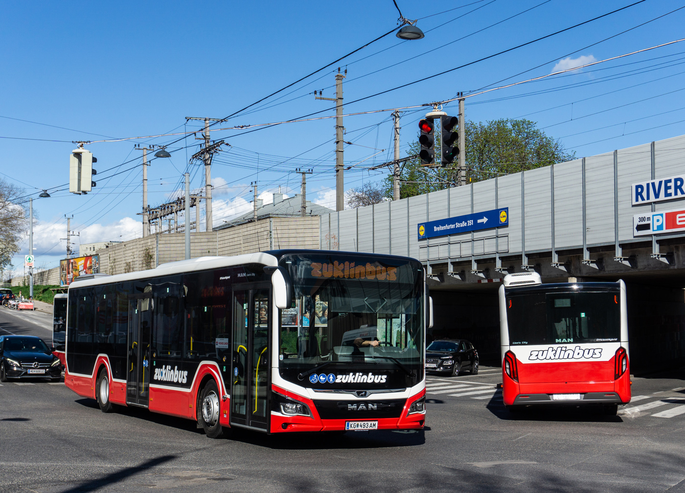 Австрия, MAN 12C Lion's City 12 NL280 EfficientHybrid № KG 493 AM; Австрия, MAN 12C Lion's City 12 NL280 EfficientHybrid № KG 499 AM