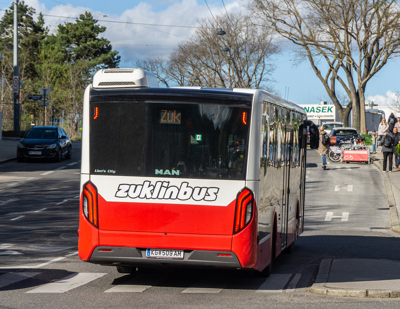 Австрия, MAN 12C Lion's City 12 NL280 EfficientHybrid № KG 509 AM